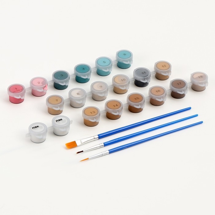 Картина по номерам на холсте с подрамником с золотой краской «Семья львов», 40 х 50 см Картина по номерам на холсте с подрамником с золотой краской «Семья львов», 40 х 50 см