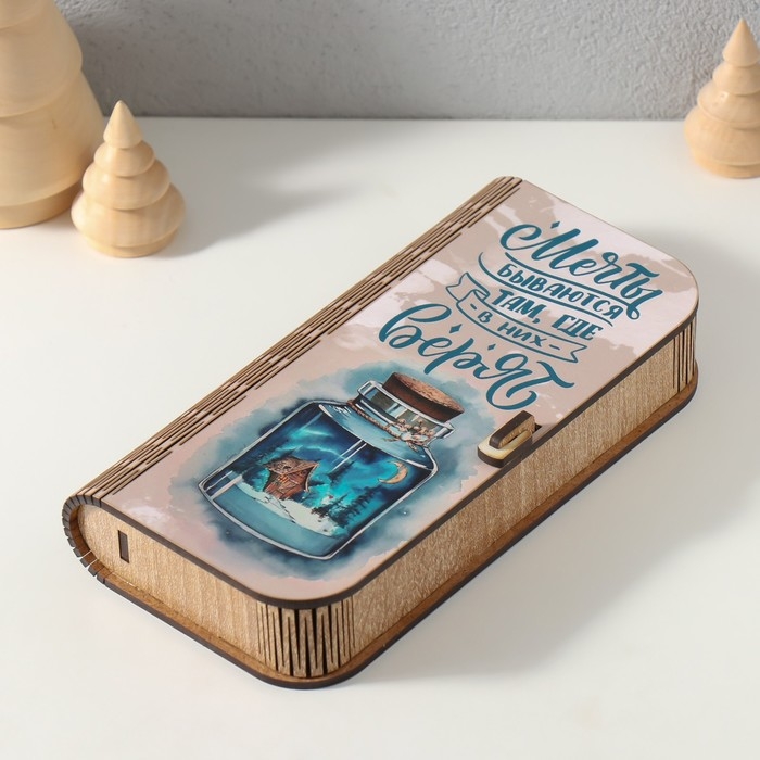 Шкатулка  Шкатулка "Баночка" 17х8,5х3,5 см