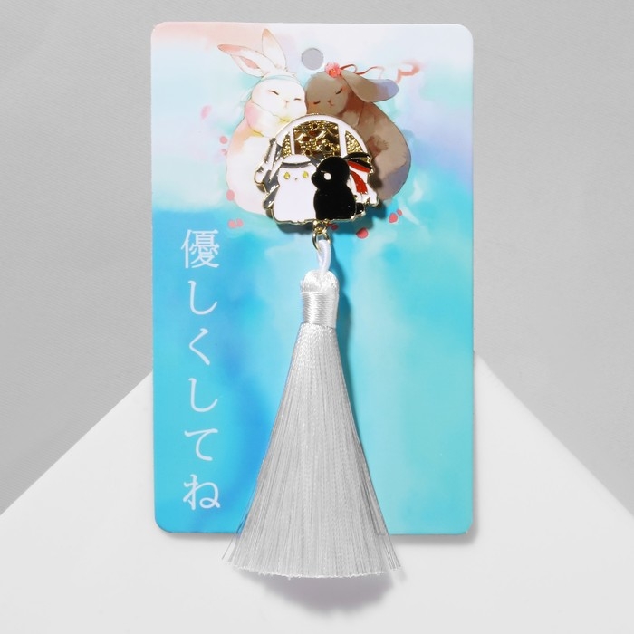 Значок «Япония» зайки, цветной в золоте Значок «Япония» зайки, цветной в золоте