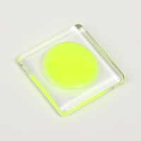 Гель лак для ногтей «GLOW IN THE DARK», 3-х фазный, 8 мл, LED/UV, люминесцентный, цвет ярко-жёлтый (24)