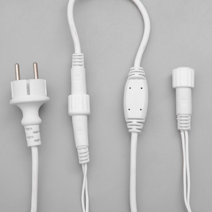 Гирлянда «Бахрома» 3 × 0.6 м, IP44, УМС, белая нить, 160 LED, свечение мульти, 220 В Гирлянда «Бахрома» 3 × 0.6 м, IP44, УМС, белая нить, 160 LED, свечение мульти, 220 В