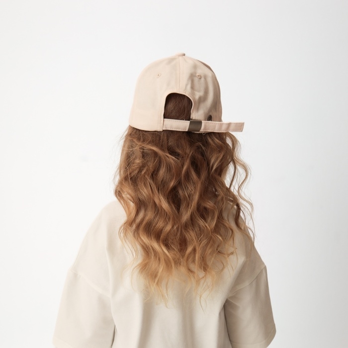 Кепка детская MINAKU "Oh happy day", цвет светло-розовый, р-р 54