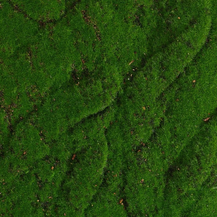 Мох искусственный, декоративный, полотно 1 × 1 м, рельефный, горный, зелёный, Greengo Мох искусственный, декоративный, полотно 1 × 1 м, рельефный, горный, зелёный, Greengo