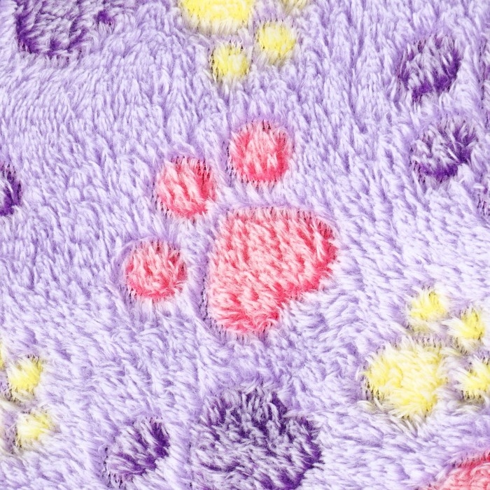 Коврик для отдыха животных, двусторонний (флис+ротанг), 40 х 30 см, сиреневый Коврик для отдыха животных, двусторонний (флис+ротанг), 40 х 30 см, сиреневый