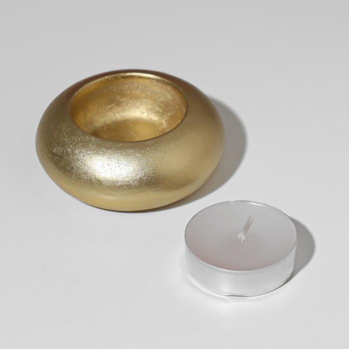 Подсвечник Подсвечник "Винтаж", 3х7 см, золото