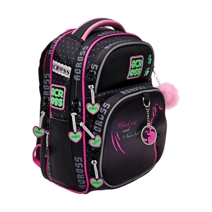 Рюкзак школьный 35 х 26 х 14 см, эргономичная спинка, Across 178 Рюкзак школьный 35 х 26 х 14 см, эргономичная спинка, Across 178