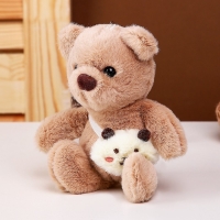 Мягкая игрушка «Медвежонок», 11 см, цвета МИКС