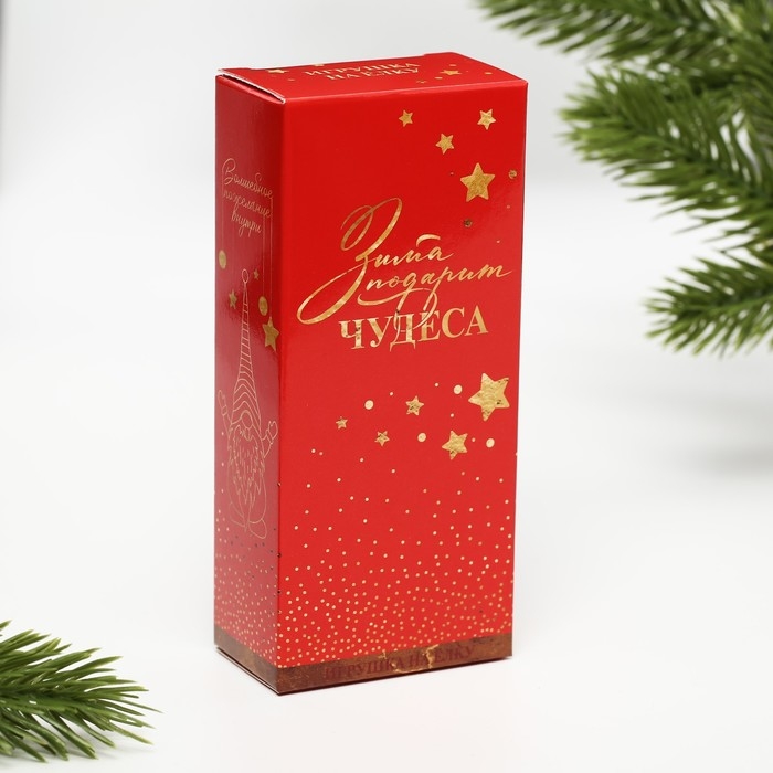 Ёлочная игрушка новогодняя новогодняя «Новый год: Снежных радостей», 14 см х 7 см х 3 см Ёлочная игрушка новогодняя новогодняя «Новый год: Снежных радостей», 14 см х 7 см х 3 см