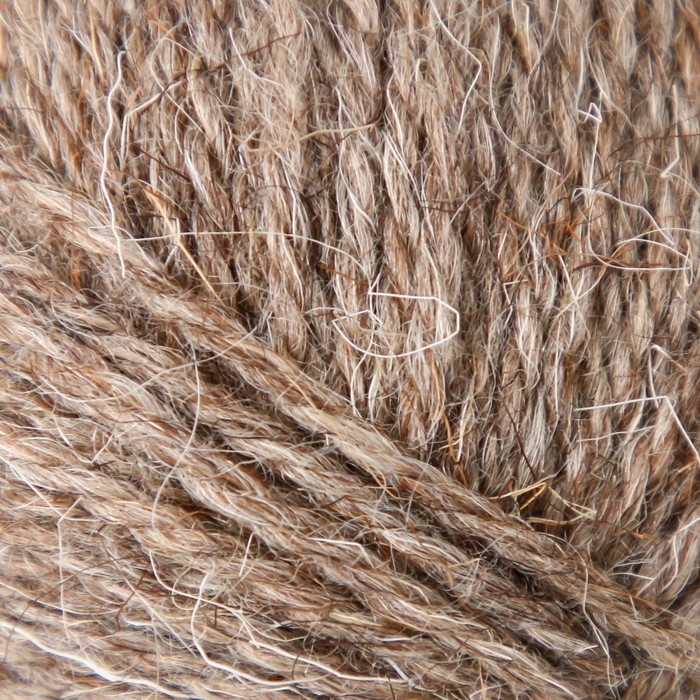 Пряжа Пряжа "Деревенька" 100% шерсть 170м/100гр (371-Натур.серый)