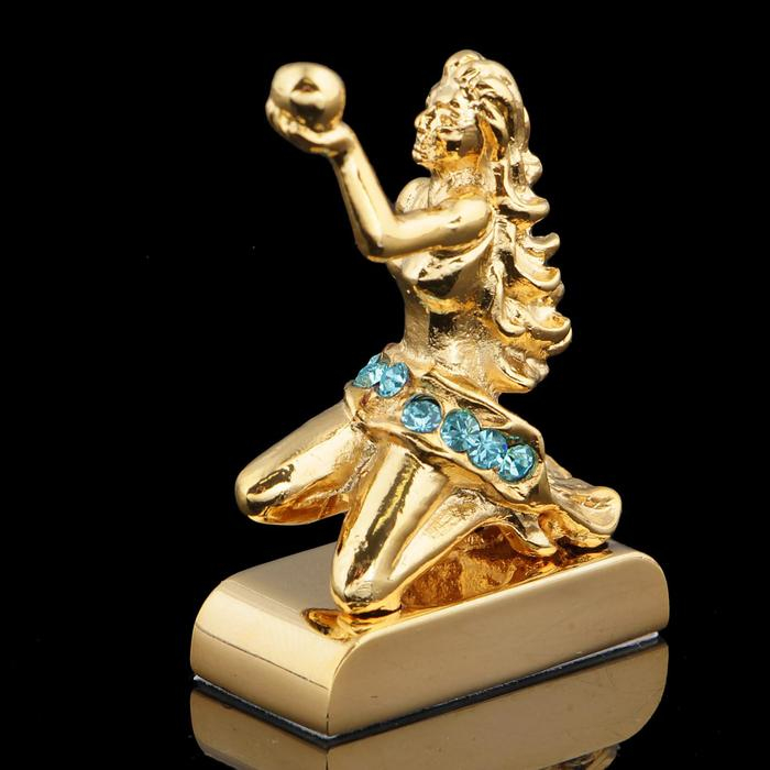 Сувенир знак зодиака &laquo;Дева&raquo;, 5&times;2&times;5 см, с кристаллами