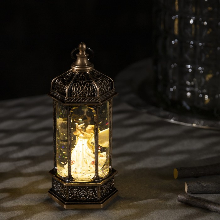 Светодиодная фигура «Ангел в ротонде» 6.3 × 14 × 6.3 см, пластик, блёстки, батарейки AG13х3 (в комплекте), свечение тёплое белое Светодиодная фигура «Ангел в ротонде» 6.3 × 14 × 6.3 см, пластик, блёстки, батарейки AG13х3 (в комплекте), свечение тёплое белое