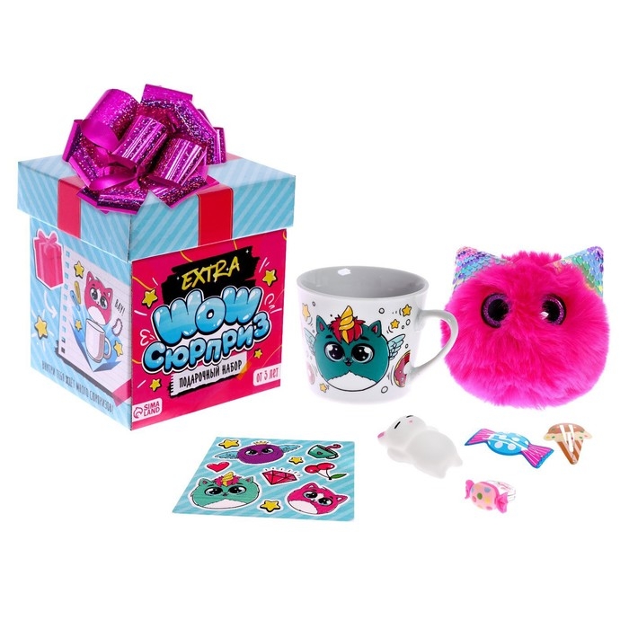 Подарочный набор с кружкой EXTRA «Wow-сюрприз» Подарочный набор с кружкой EXTRA «Wow-сюрприз»