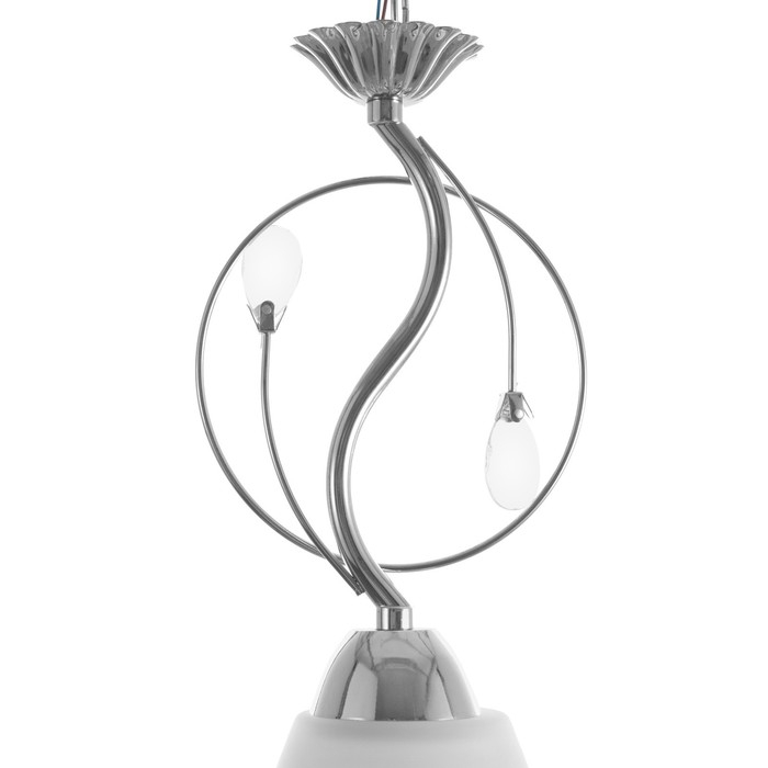 Светильник BayerLux 59396/1 E27 40Вт хром 15,5х15,5х33 см