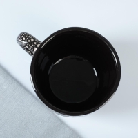 Кружка "Чайная" 0,5л / 12х7,5см, мрамор