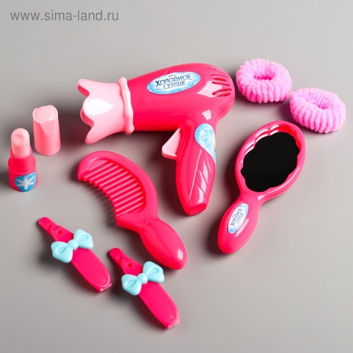 Набор парикмахера, в сумке «Анна и Эльза», Холодное сердце Набор парикмахера, в сумке «Анна и Эльза», Холодное сердце