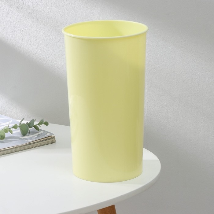 Ваза, 3,8 л, цвет жёлтый Ваза, 3,8 л, цвет жёлтый