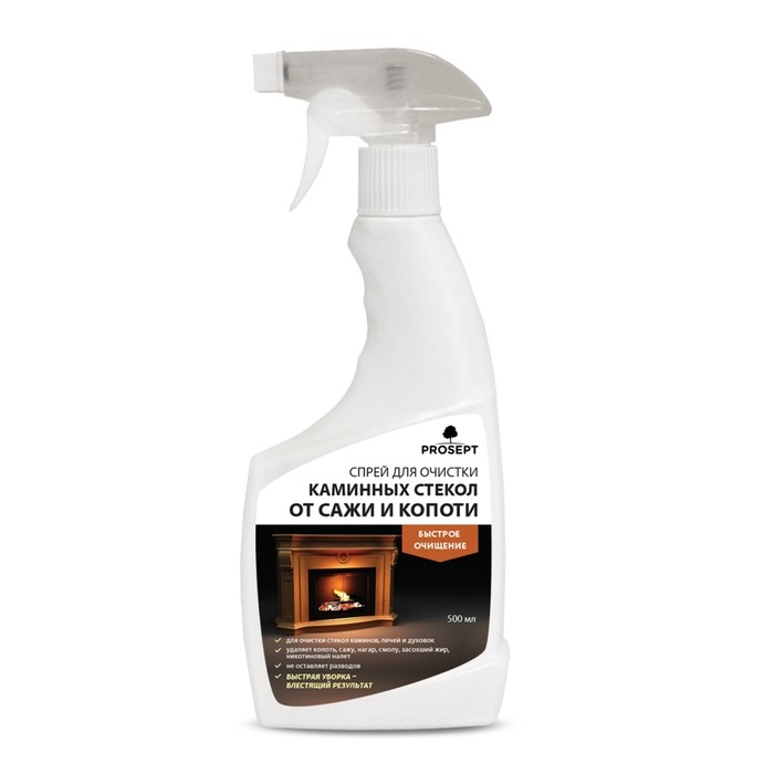 Чистящее средство Universal Hard, спрей, для очистки каминных стекол от сажи и копоти, 500 мл Чистящее средство Universal Hard, спрей, для очистки каминных стекол от сажи и копоти, 500 мл