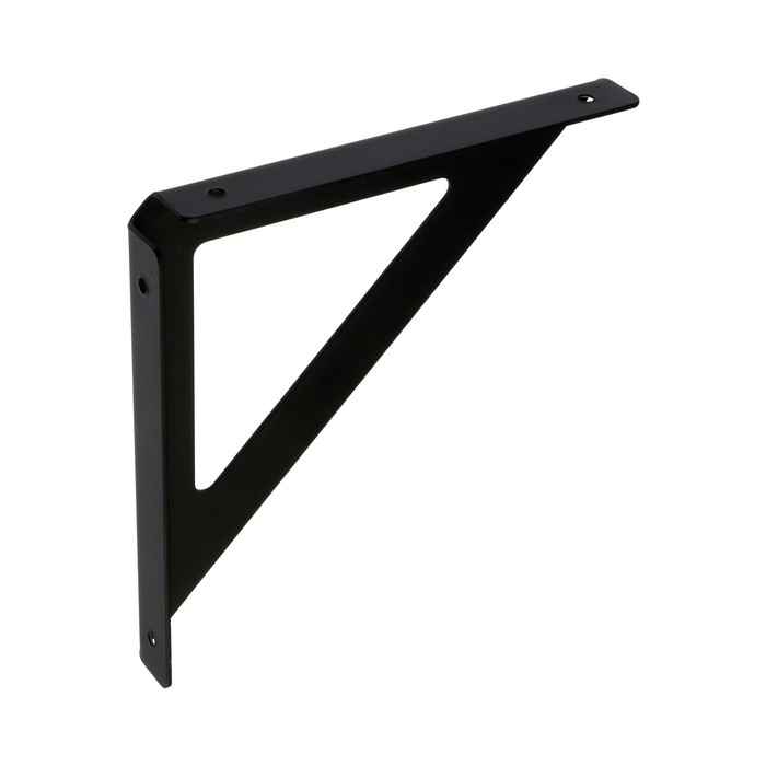 Кронштейн DELТА, мод.1, 195х195, 2 шт, цвет черный Кронштейн DELТА, мод.1, 195х195, 2 шт, цвет черный