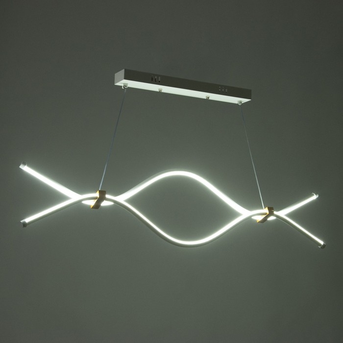 Светильник Светильник "Волны" LED 32Вт 6000К белый 100х18-85 см