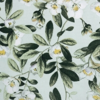 Скатерть Доляна Apple flowers 146х250 см, 100% хлопок, рогожка 164 г/м2