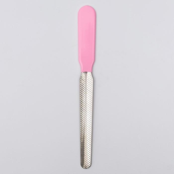 Набор для когтей Набор для когтей "Гармония": когтерез боковой (отверстие 8 мм) и пилка для когтей, розовый