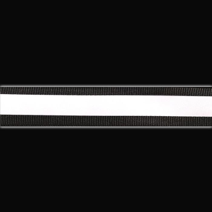 Светоотражающая лента стропа, 20 мм, 5 ± 1 м, цвет чёрный Светоотражающая лента стропа, 20 мм, 5 ± 1 м, цвет чёрный
