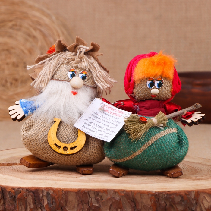 Оберег «Неразлучники», семейный, микс Оберег «Неразлучники», семейный, микс