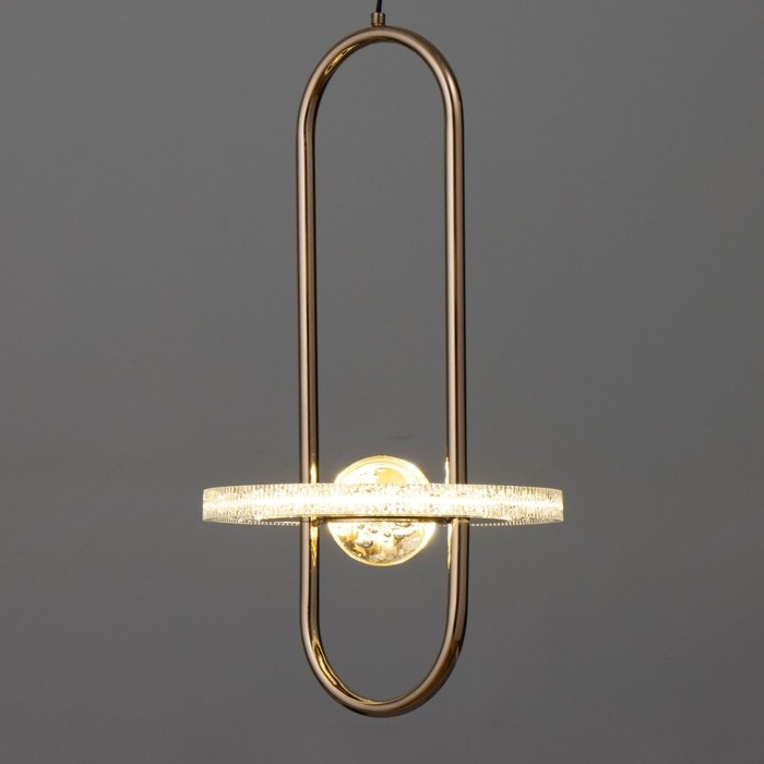 Светильник BayerLux "Имон" 16Вт LED золото 19,5х19,5х37см