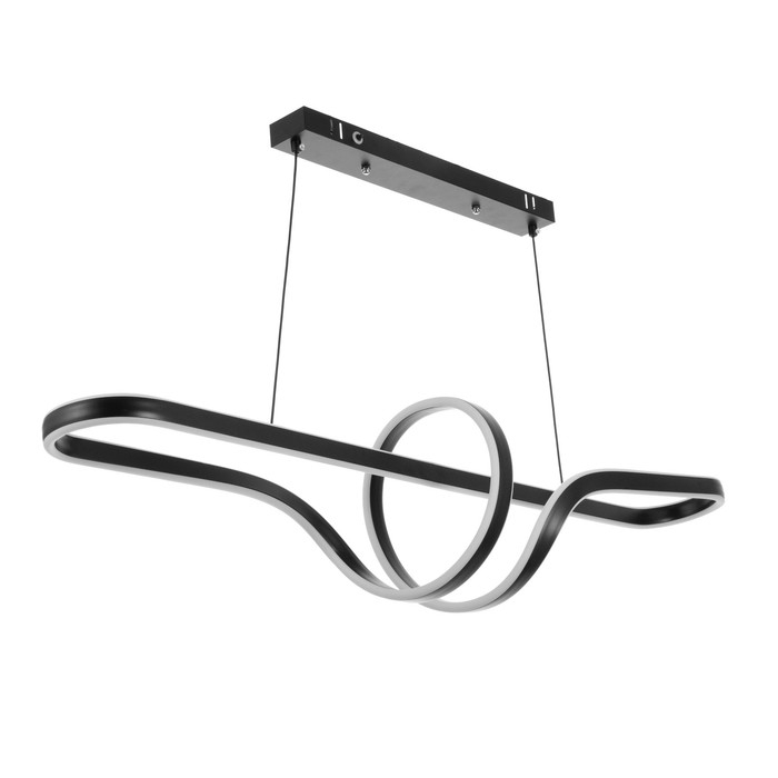 Светильник с ПДУ Светильник с ПДУ "Кендо" LED 160Вт 3000-6000К черный 100х24х25-125 см