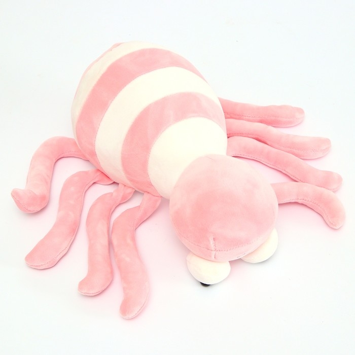 Мягкая игрушка «Паук», 27 см, цвет розовый