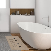 Коврик для ванной Этель "HOME", 48х78 см