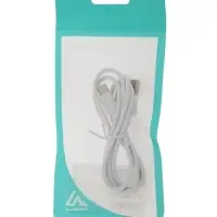 Кабель Luazon, Type-C - USB, 2 А, 1 м, белый