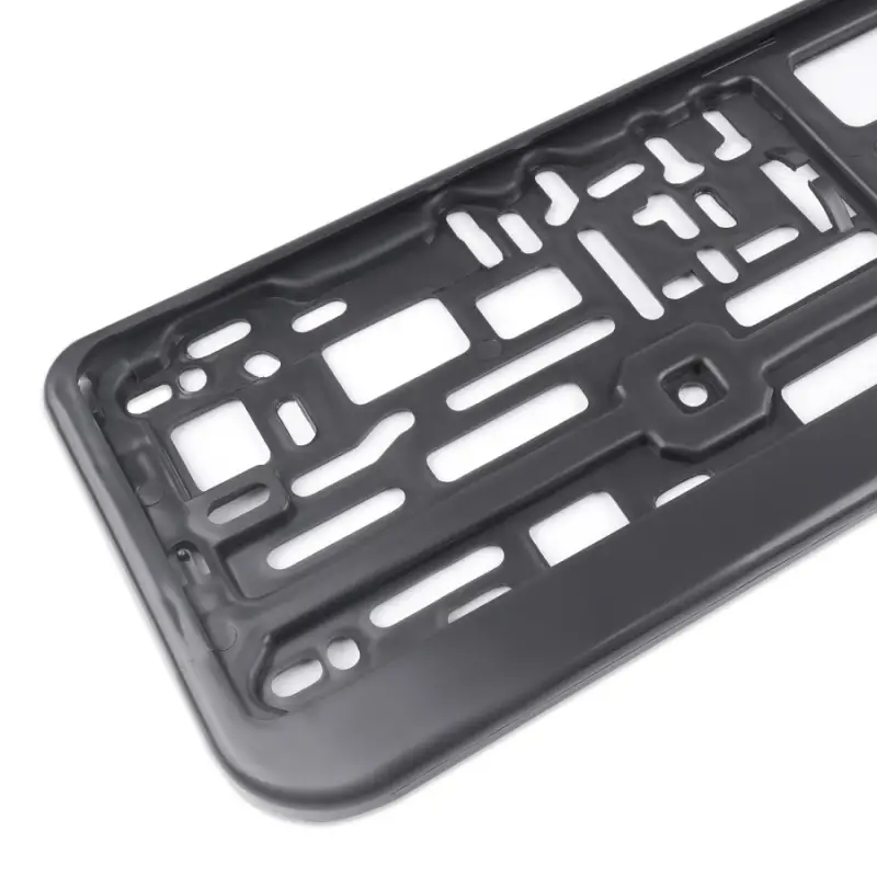 Рамка под номерной знак книжка (черная) JT JRN-01