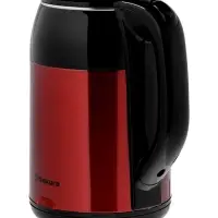 Чайник электрический Sakura SA-2168MBR, 1.8 л, металлический, чёрно-красный Чайник электрический Sakura SA-2168MBR, 1.8 л, металлический, чёрно-красный