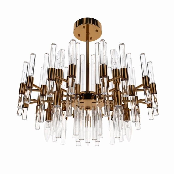 Люстра 1171/10 Е14 40Вт золото 60х60х40 см BayerLux