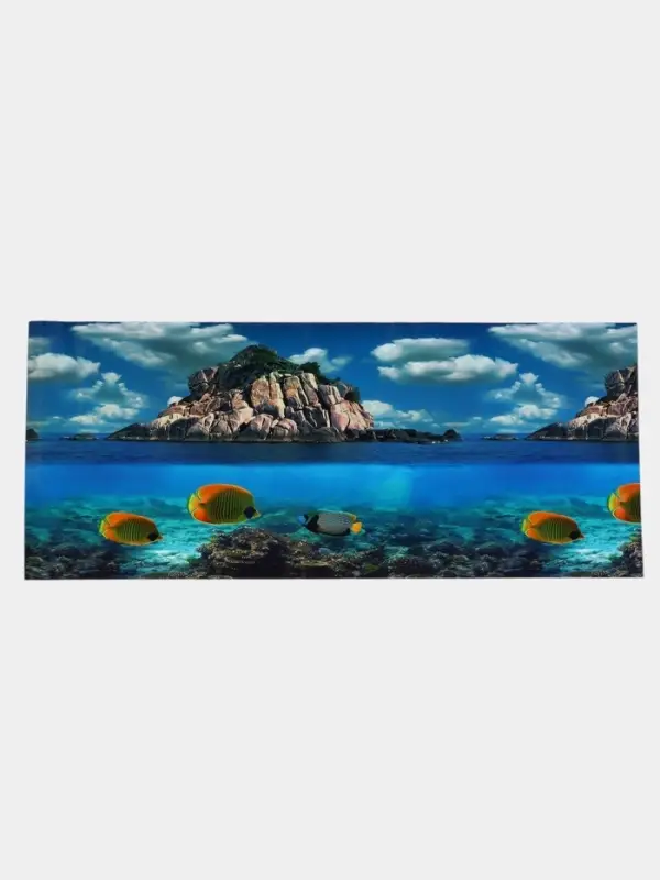 Фон для аквариума двухсторонний, 50&times;115 см