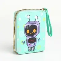 Кошелёк на молнии, салатовый