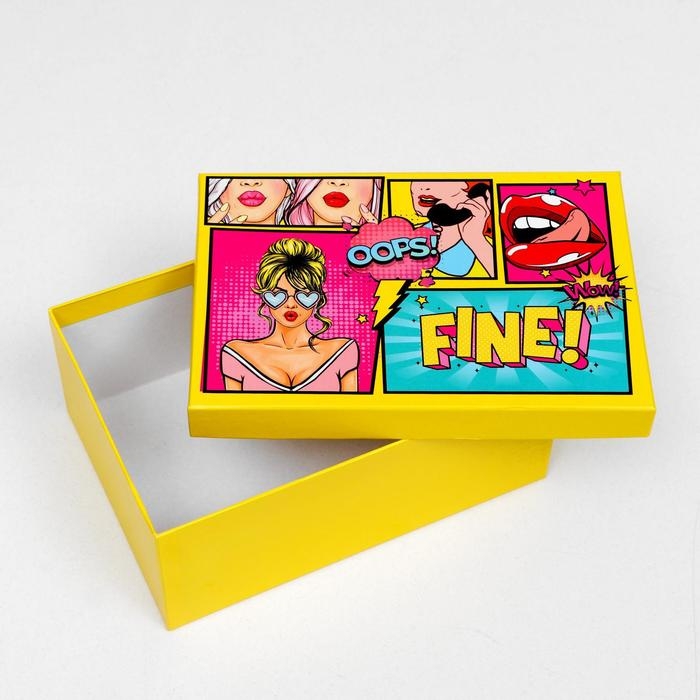 Набор коробок 10 в 1 Pop-art, 30,5 х 20 х 13 - 12 х 6,5 х 4 см Набор коробок 10 в 1 Pop-art, 30,5 х 20 х 13 - 12 х 6,5 х 4 см