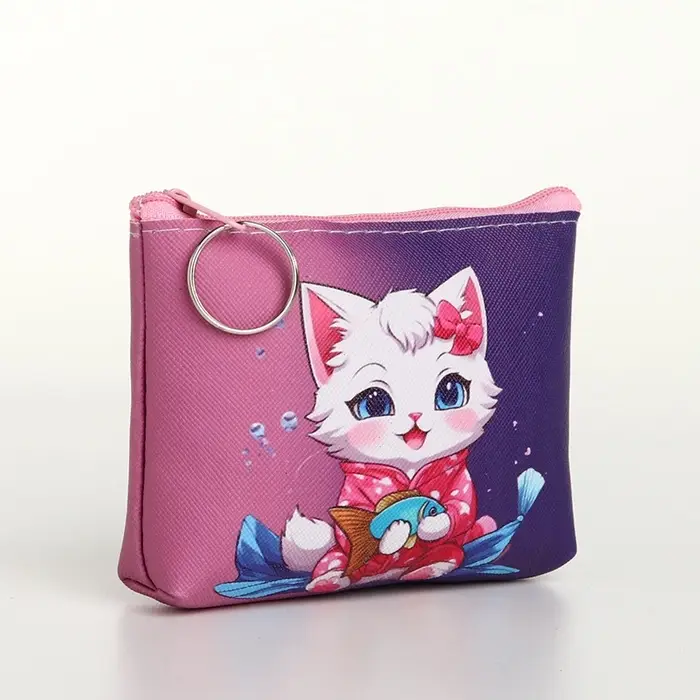 Кошелёк детский &laquo;Котята&raquo; Выбражулька, маленький, монетница, МИКС