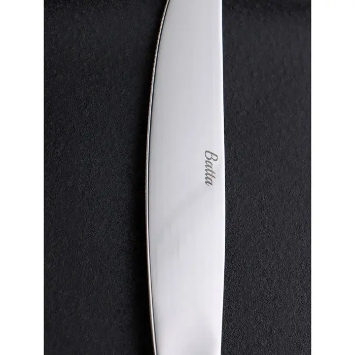 Нож столовый из нержавеющей стали «Миддлтон», длина 23 см, толщина 9 мм, цвет серебряный