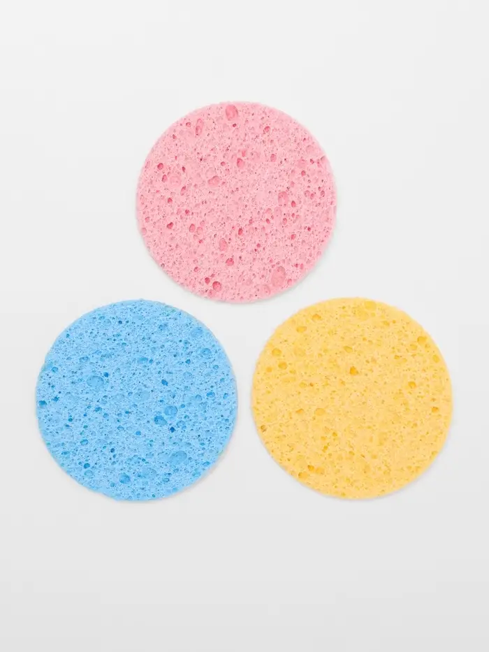 Спонж для умывания &laquo;Мягкость&raquo;, d=7.5 см, МИКС