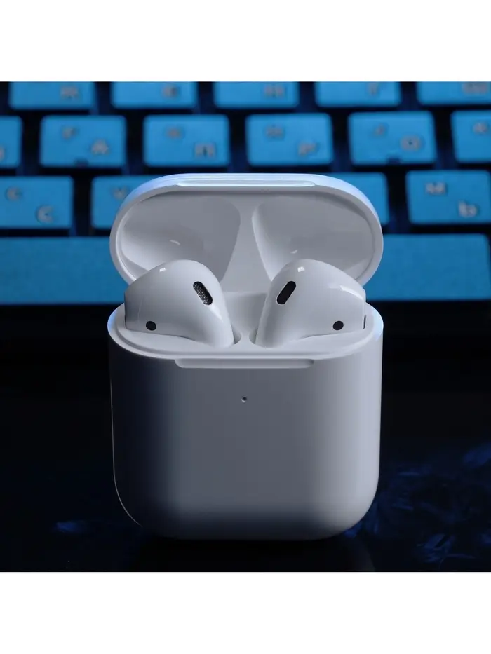 Наушники беспроводные Windigo W22, TWS, вкладыши, Bluetooth 5.0, 40/500 мАч, сенсор, белые глянцевые