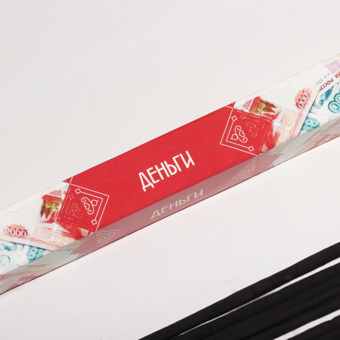 Благовония Благовония "Мысли Деньги", 8 палочек