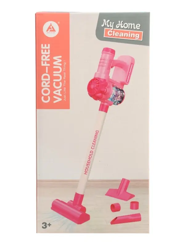 Бытовая техника "Пылесос" с насадками, звук