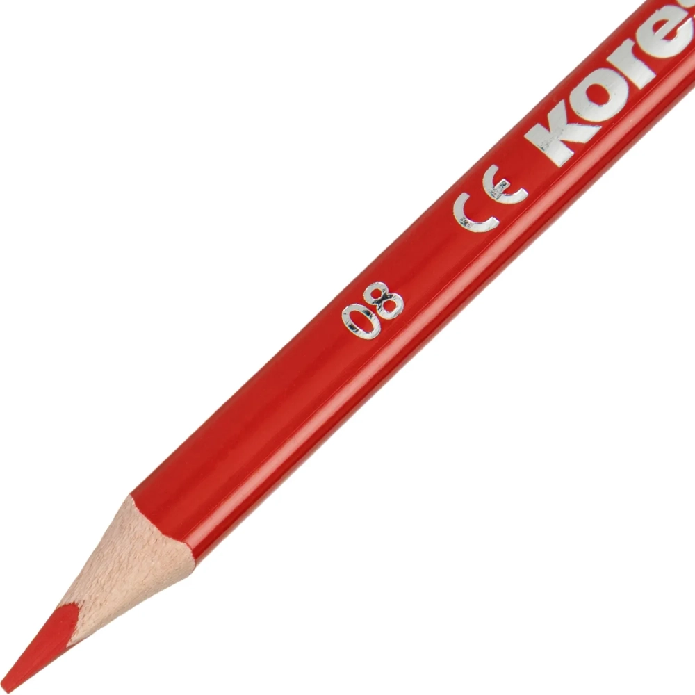 Карандаши цветные 2цв 3-гран,двустор Kores 94871.01