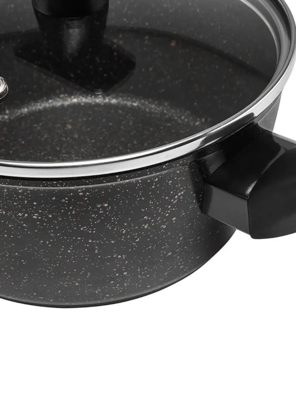 Ковш c крышкой Monolit-16SP антипригарное 1,3 л индукция