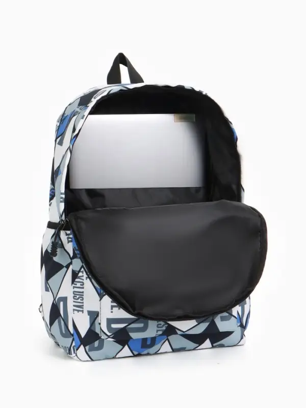 Рюкзак школьный, 1 отделение, 3 кармана, 30&times;13&times;42 см, синий