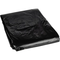 Мешки для мусора ПВД 160л 35 мкм 50шт/уп черный 90х110см