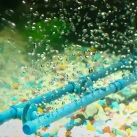 Распылитель воздуха на присосках, 35.6 см, голубой