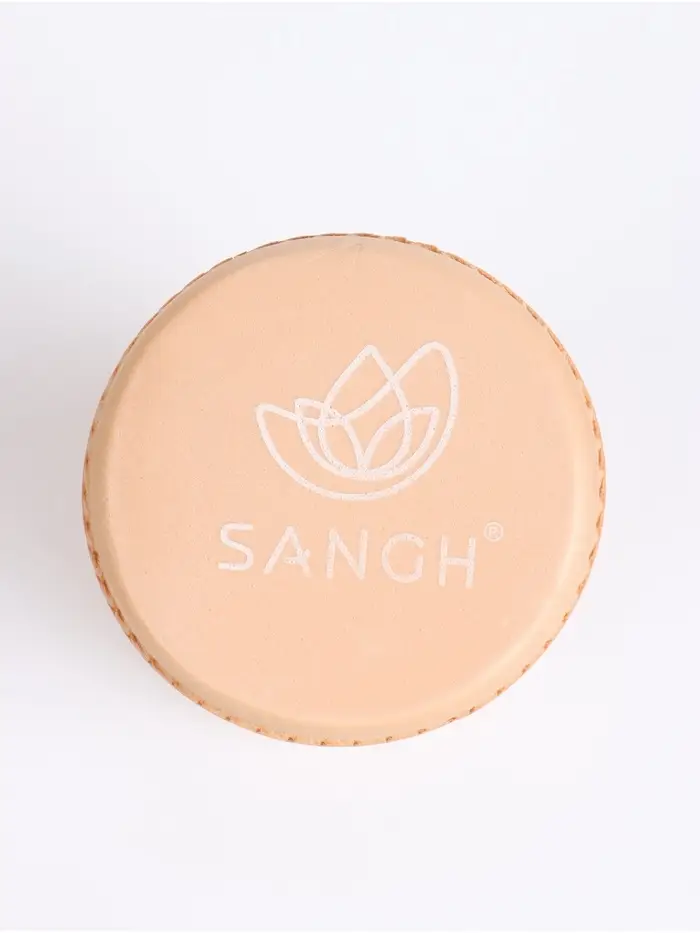 Ролик массажный Sangh, 30&times;9 см, персиковый